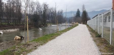 Izgradnja kolesarske povezave Kamnik–Godič (1)